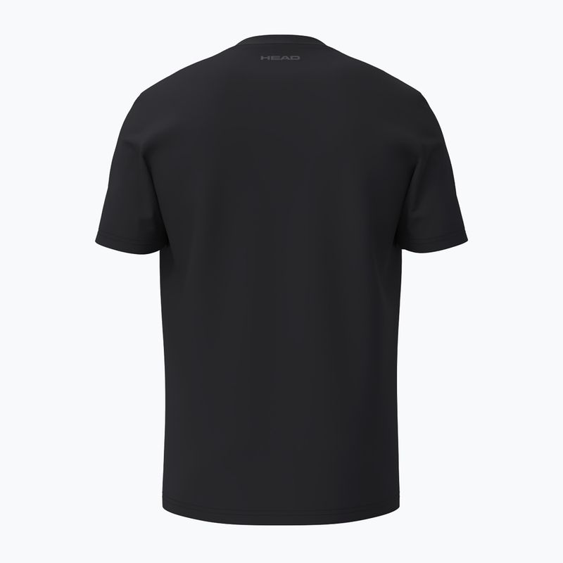 Maglietta da tennis da uomo HEAD Club Original nera 2