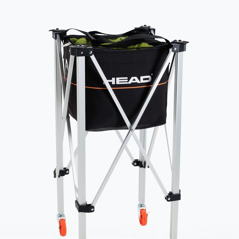 Carrello per palline da tennis HEAD nero 8