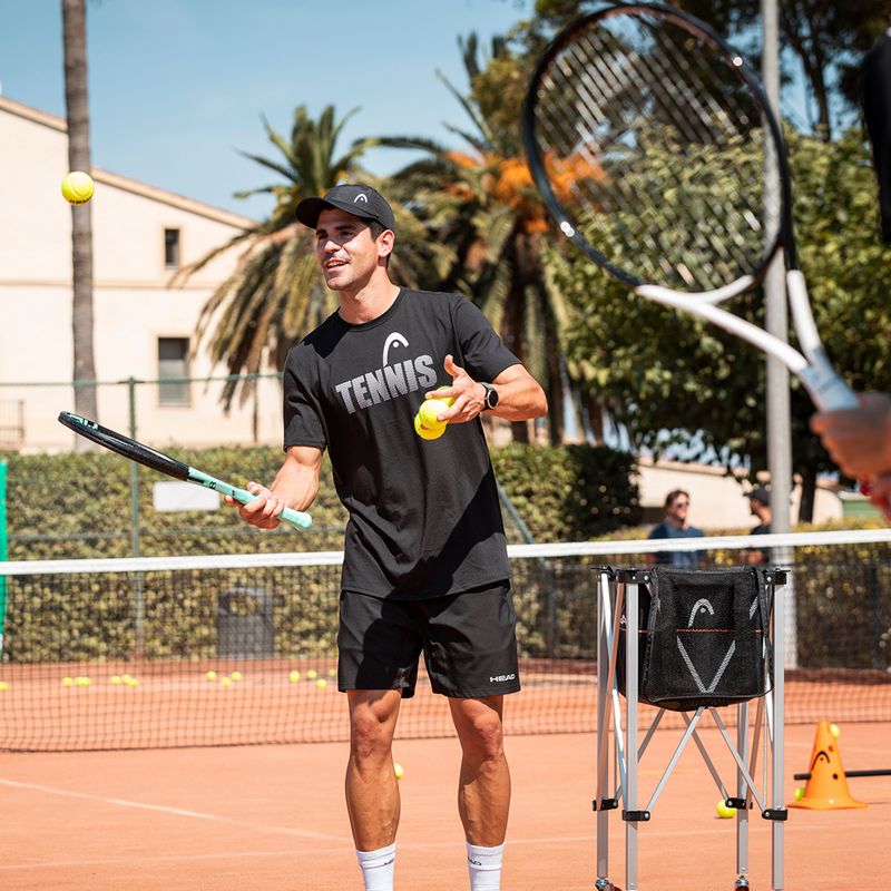 Carrello per palline da tennis HEAD nero 10