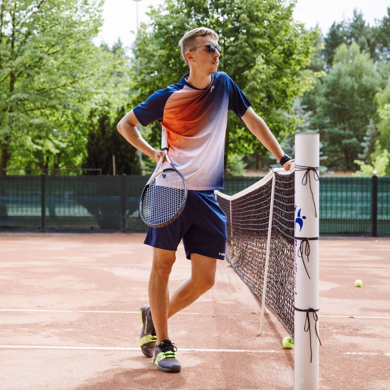 Pantaloncini da tennis da uomo HEAD Club blu scuro 5