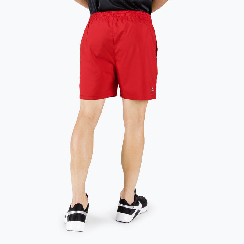 Pantaloncini da tennis da uomo HEAD Club rosso 3