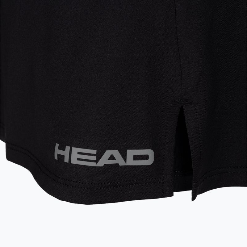 Gonna da tennis per bambini HEAD Club Basic Skort nero 4