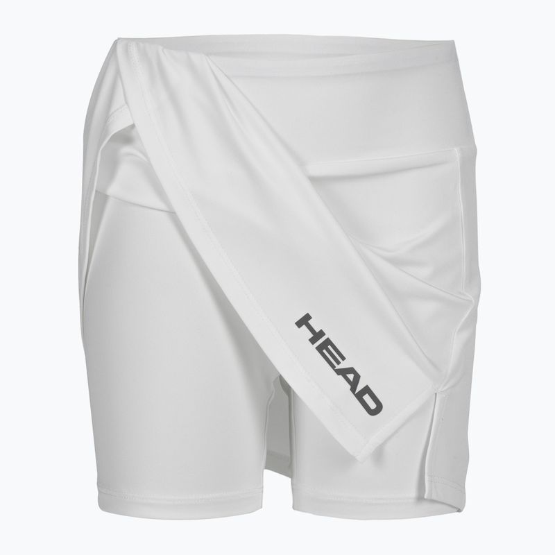 Gonna da tennis per bambini HEAD Club Basic Skort bianco 5