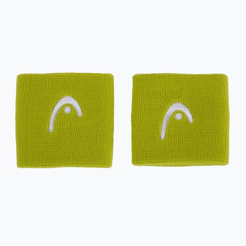 Polsino HEAD 2,5" 2 pezzi lime 2