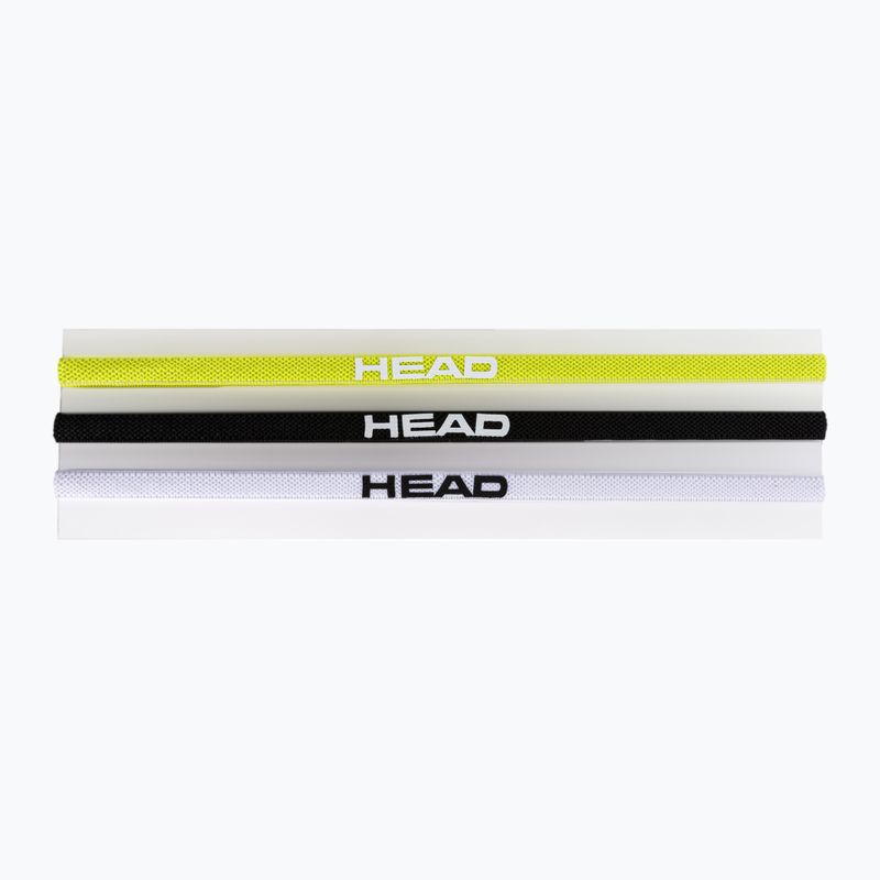 FASCIA TESTA FASCIA 3P 3 pezzi bianco/nero 2