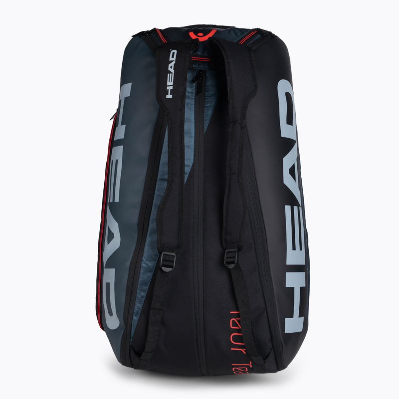 Borsa da tennis HEAD Tour Team 12R Monstercombi 61 l nero/grigio 4