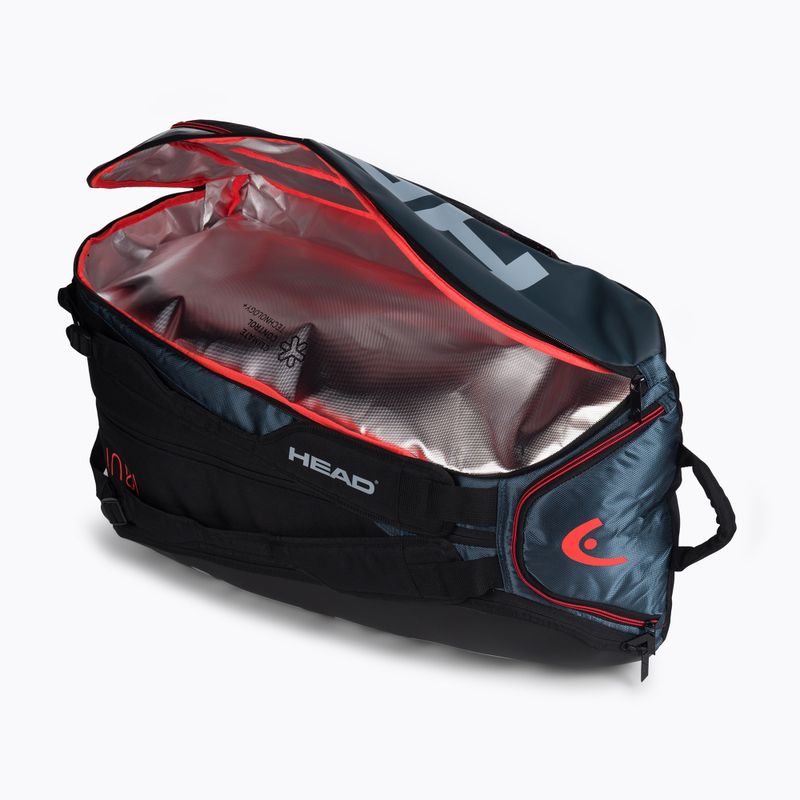 Borsa da tennis HEAD Tour Team 12R Monstercombi 61 l nero/grigio 5