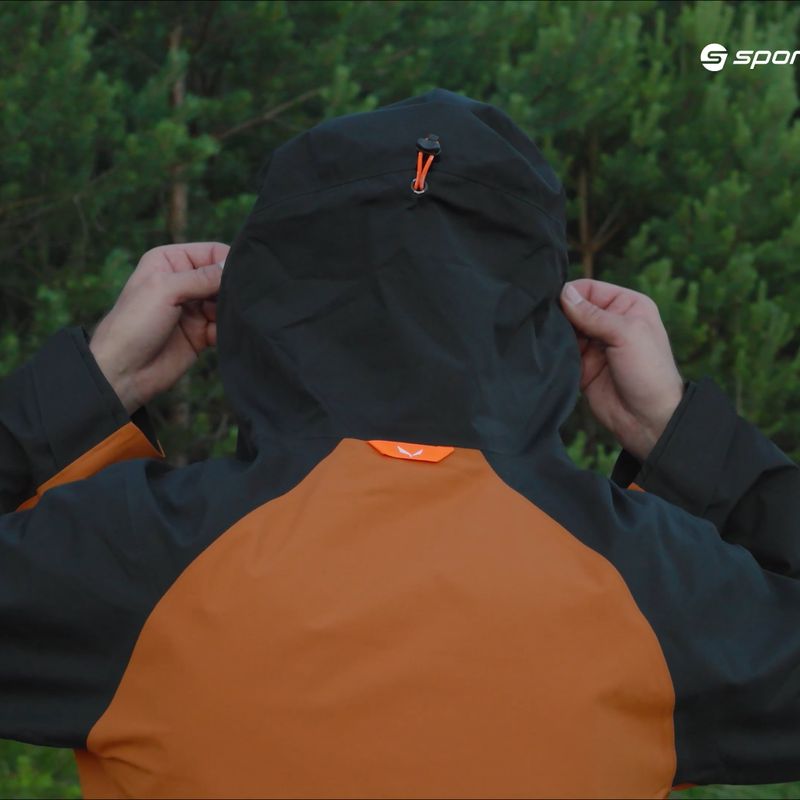 Salewa Moiazza GTX giacca da pioggia da uomo autunnale 10