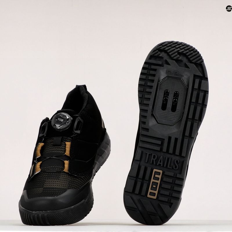 Scarpe da ciclismo MTB da uomo ION Rascal Select Boa nero 11