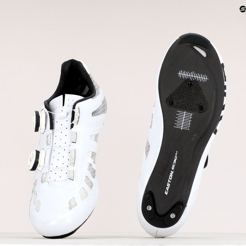 Scarpe da strada Giro Imperial bianche da uomo 11