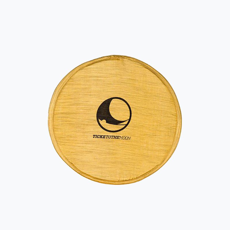 Frisbee pieghevole Ticket To The Moon Pocket oro scintillante 3