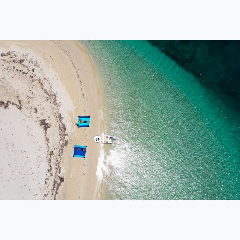 Ticket To The Moon Coperta da picnic da spiaggia blu reale/azzurro 4