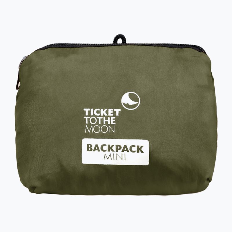 Zaino Ticket To The Moon Mini 15 l verde/kaki 2