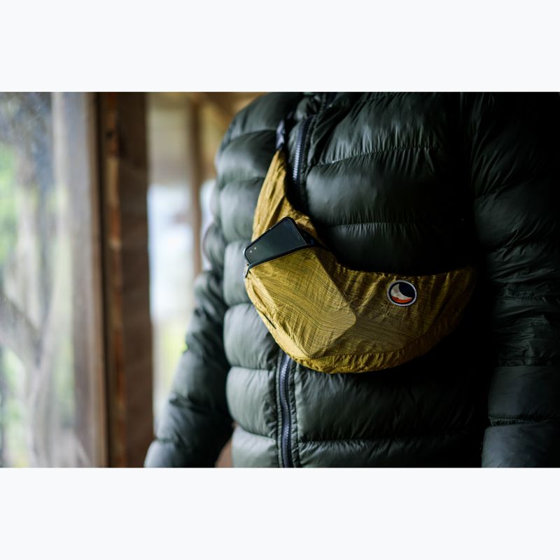 Ticket To The Moon - Borsa a tracolla Upcycled Sling, oro scintillante 7