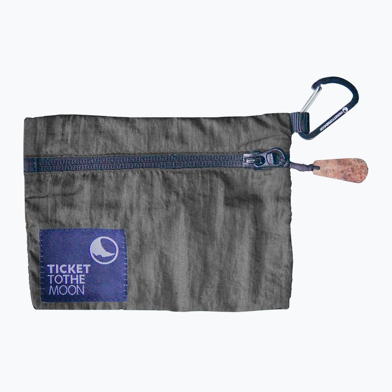 Portafoglio da viaggio Ticket To The Moon grigio scuro