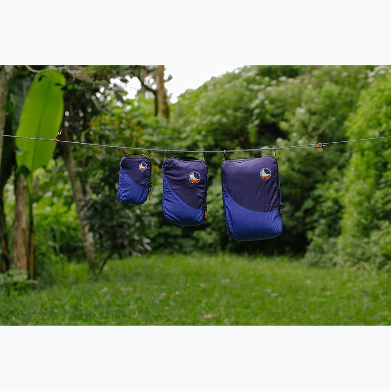Set di cubi organizzatori da viaggio Ticket To The Moon 3 pezzi blu royal/blu navy 2