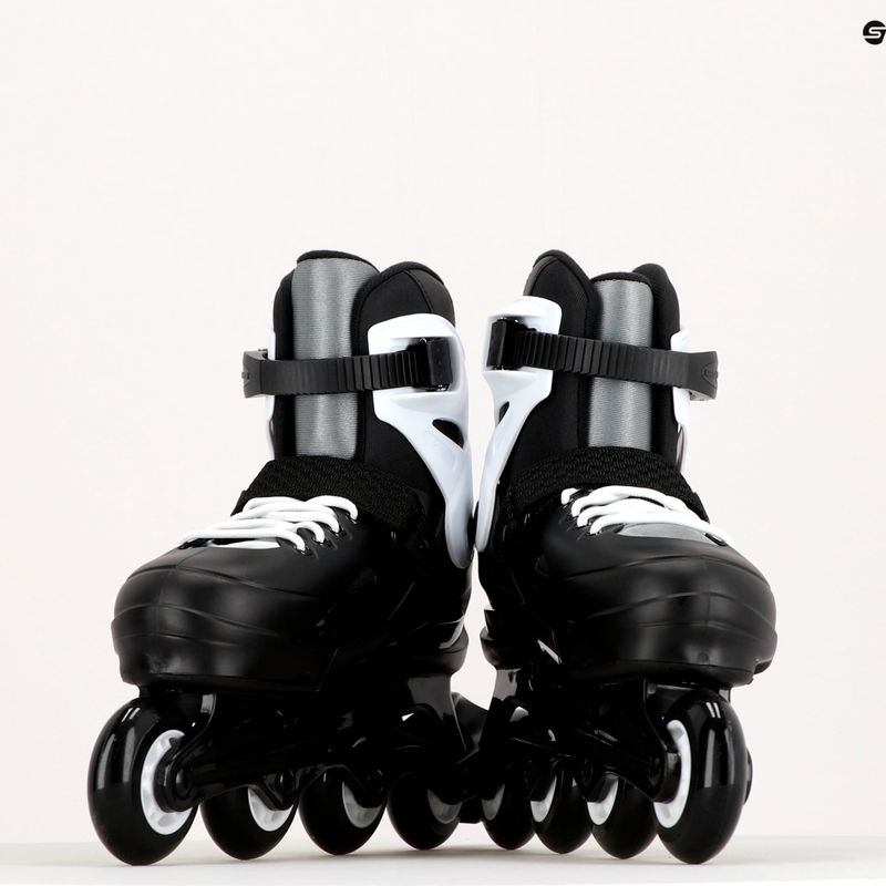 Rollerblade Fury per bambini nero/bianco 9