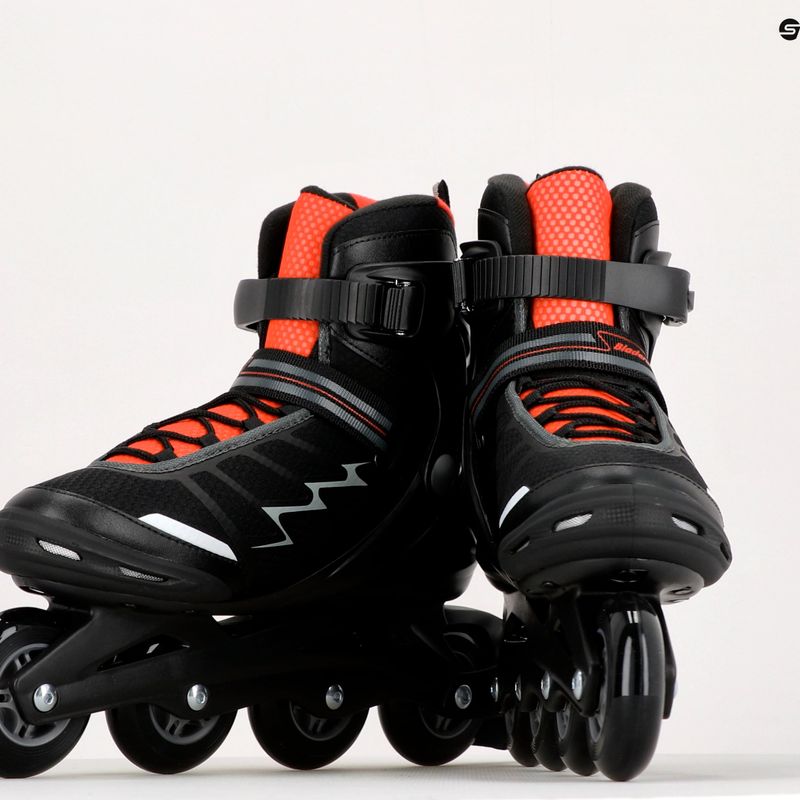 Pattini da uomo Bladerunner by Rollerblade Advantage Pro XT nero/rosso 12