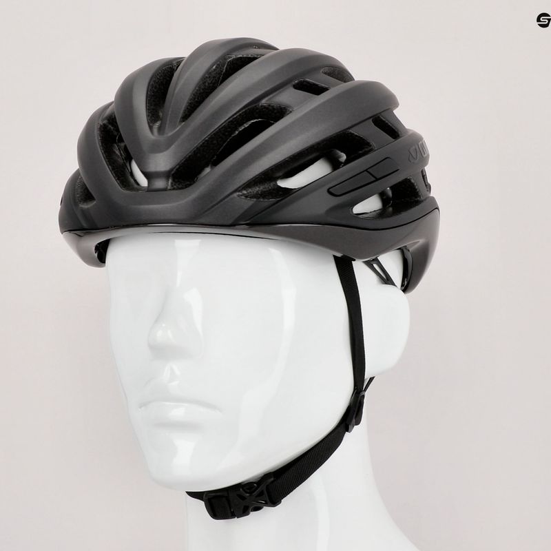 Casco da bicicletta Giro Agilis nero opaco 9