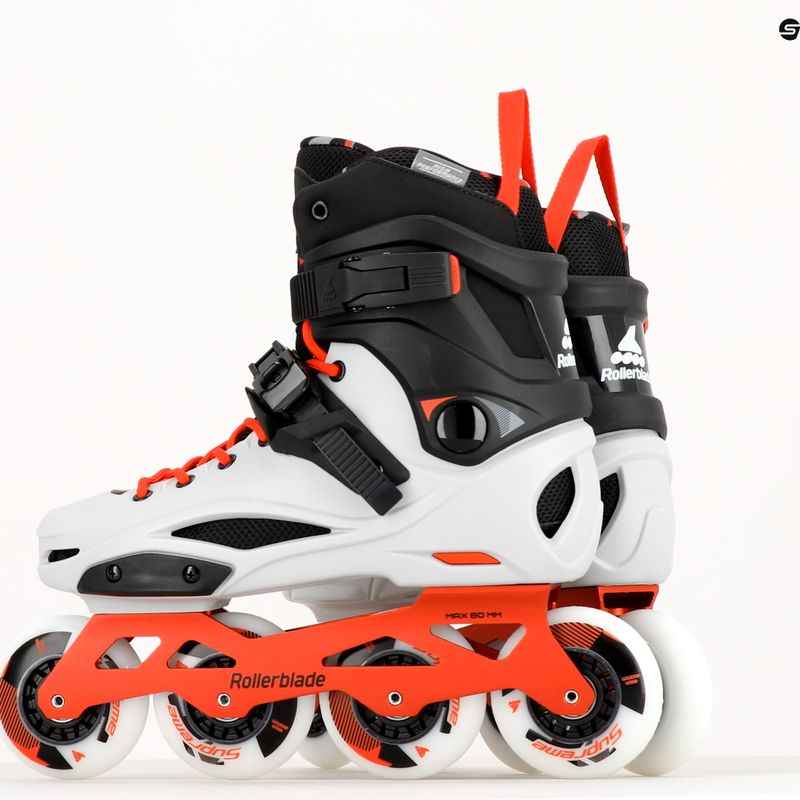 Pattini Rollerblade RB PRO X grigio/rosso caldo da uomo 14