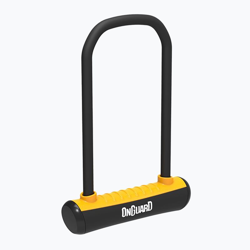OnGuard Neon 8152OR Lucchetto a U nero/arancione per biciclette 2