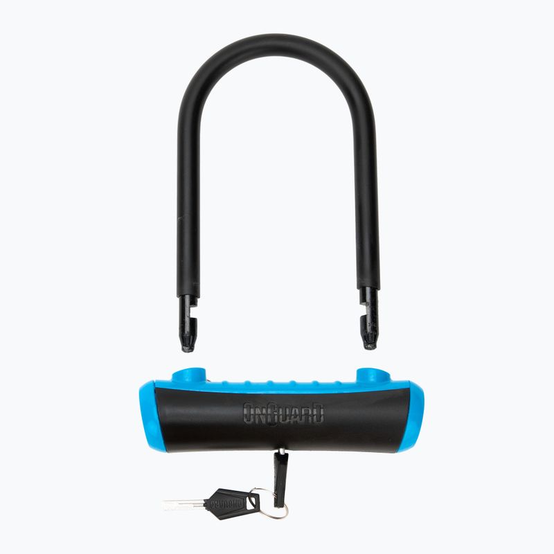 Serratura per bicicletta OnGuard Neon 8155BU U-Lock nero/blu 3