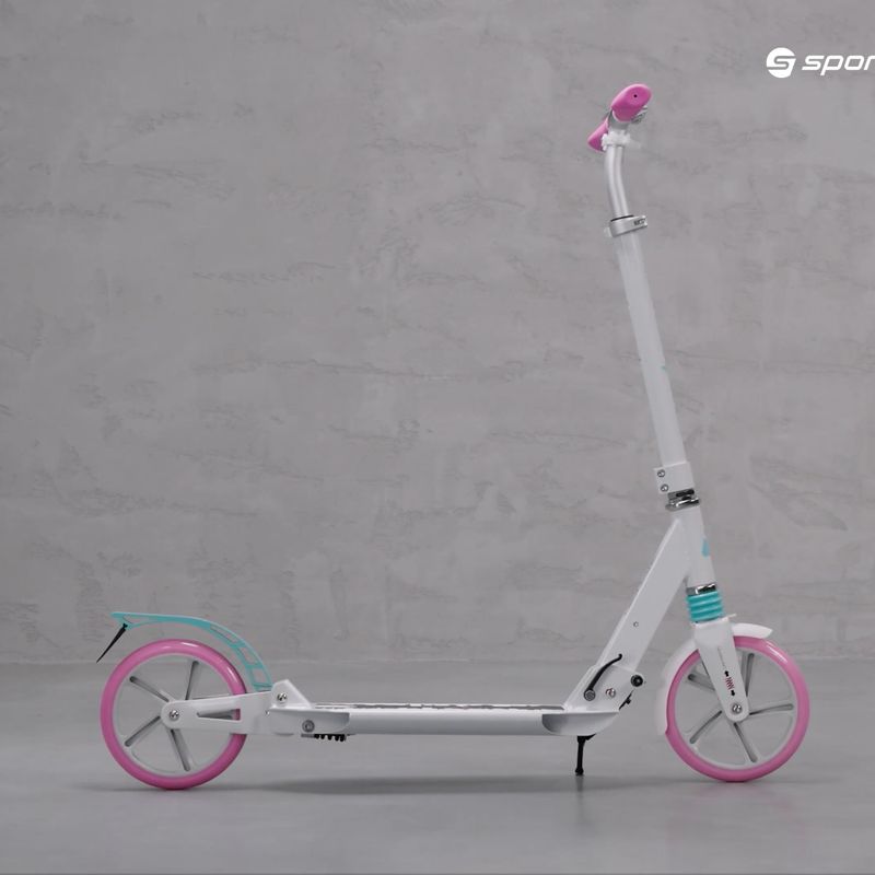 Scooter Meteor City Venice bianco/rosa 9