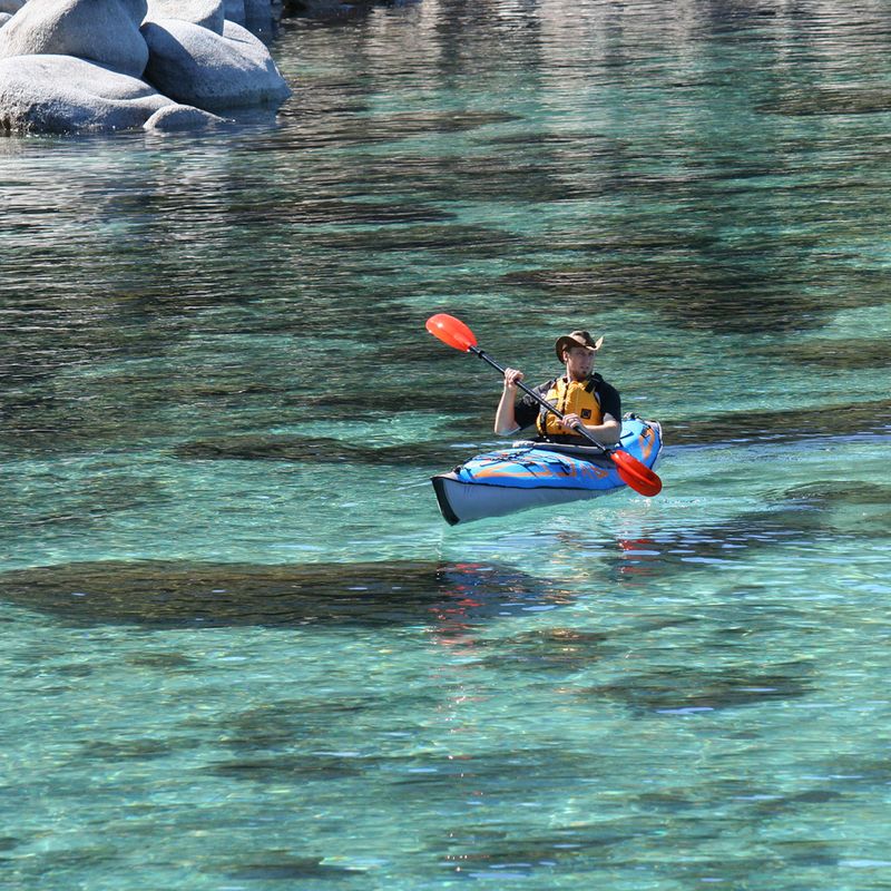 Advanced Elements AdvancedFrame Expedition TM Elite con pompa blu/arancio kayak gonfiabile per 1 persona 5