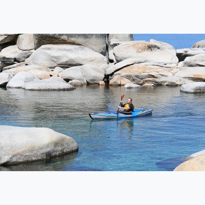 Advanced Elements AdvancedFrame Expedition TM Elite con pompa blu/arancio kayak gonfiabile per 1 persona 6