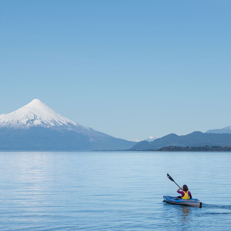 Advanced Elements AdvancedFrame Expedition TM Elite con pompa blu/arancio kayak gonfiabile per 1 persona 8