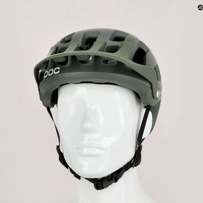 Casco da bici POC Tectal verde epidoto metallizzato/opaco 9