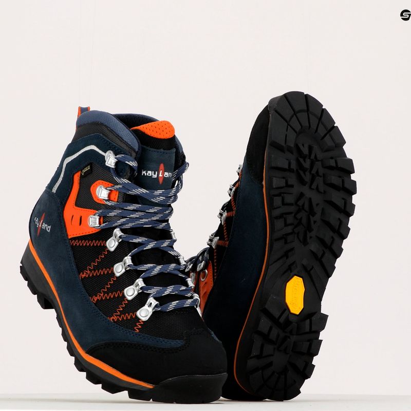 Stivali da trekking Kayland da uomo Plume Micro GTX blu navy 18020070 15
