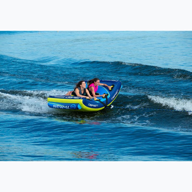Gonfiabile per traino O'Brien New-U Towable Tube blue/yellow 6