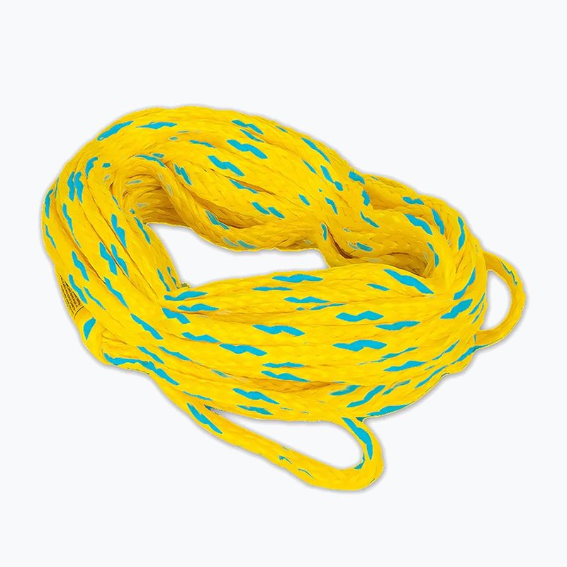 Corda da traino O'Brien 4-Person Tube Rope yellow/aqua