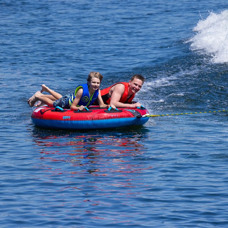 Gonfiabile per traino O'Brien Super Screamer Boat Tube Red/Blue 7