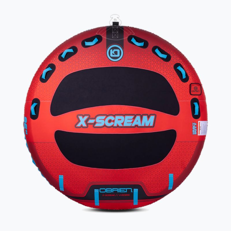 Gonfiabile per traino O'Brien X-Scream Boat Tube Red/Blue 2