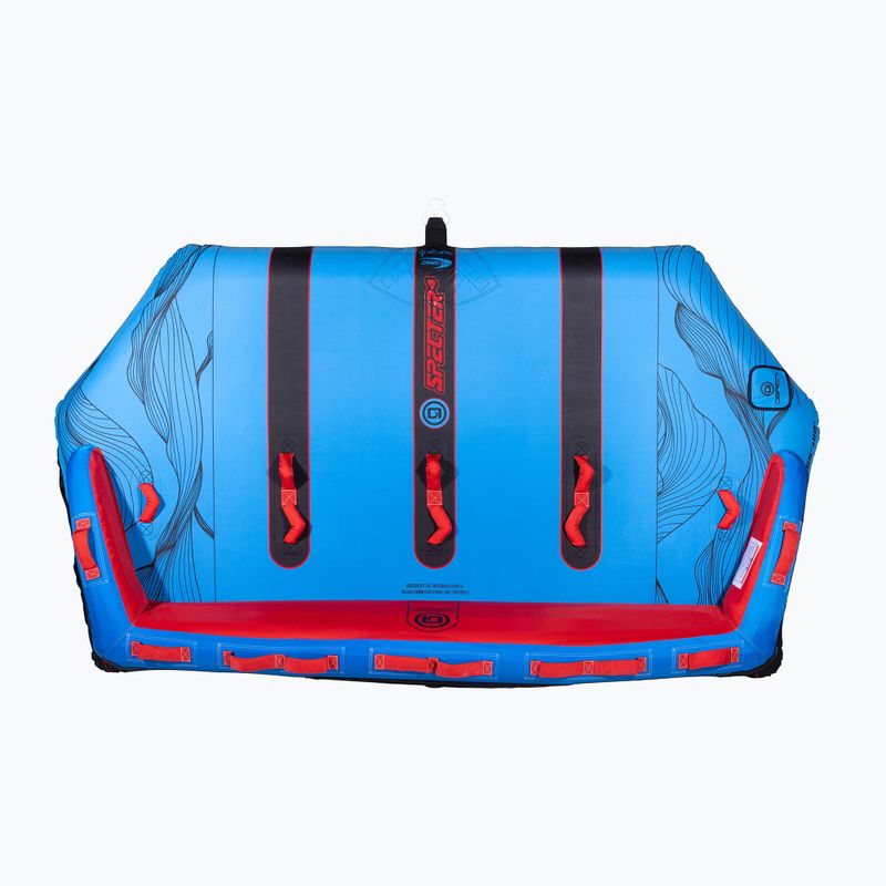 Gonfiabile per traino O'Brien Specter 4 Towable Boat Tube blue/red 2