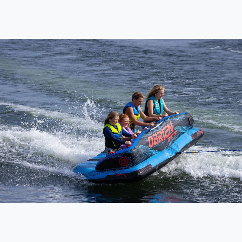 Gonfiabile per traino O'Brien Specter 4 Towable Boat Tube blue/red 7