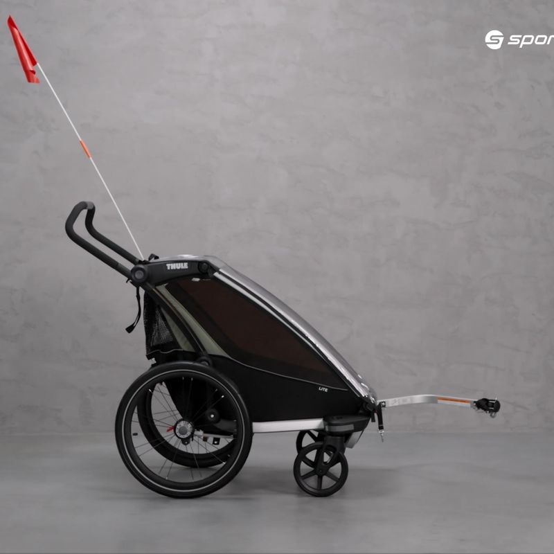 Thule Chariot Lite 1 rimorchio per bicicletta per una sola persona nero 10203021 9