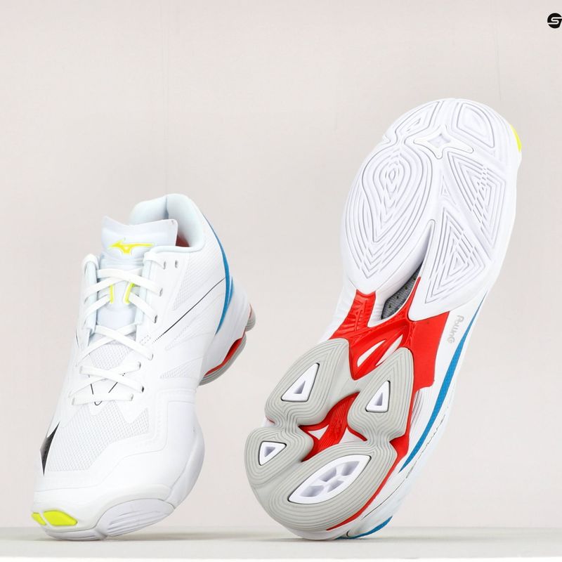 Scarpe da pallavolo Mizuno Wave Lightning Z6 bianco V1GA200046 11