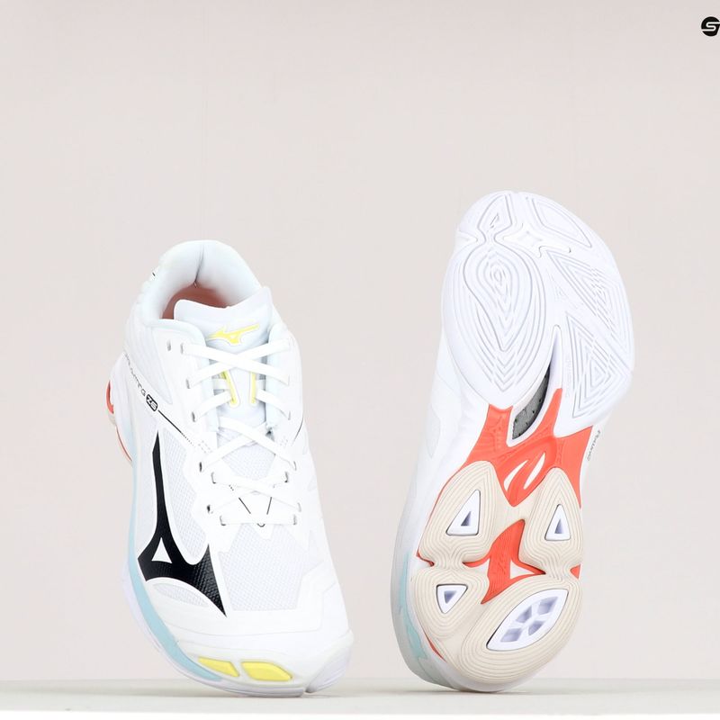 Scarpe da pallavolo donna Mizuno Wave Lightning Z6 bianco V1GC200010 11