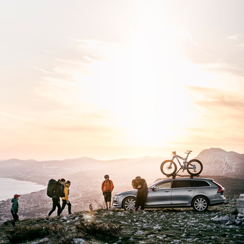 Portabici da tetto Thule ProRide black 15