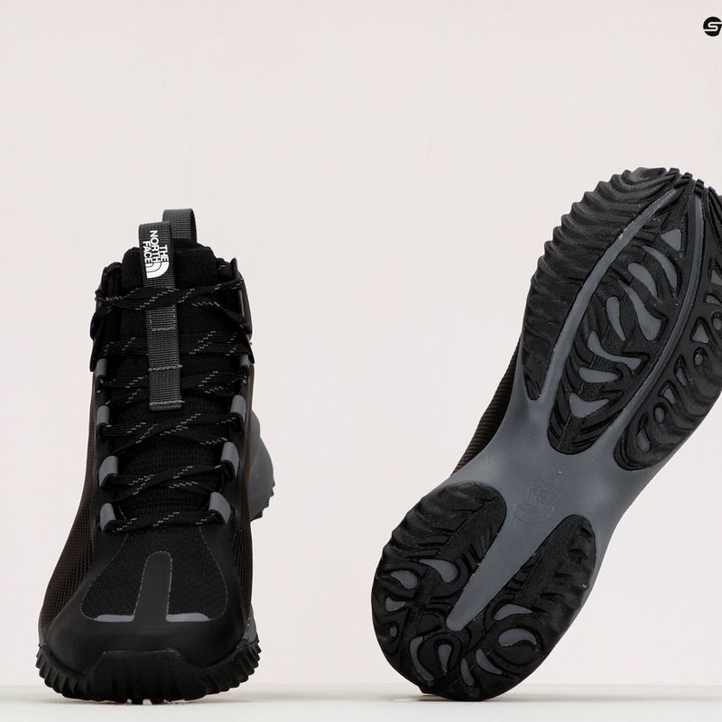 Scarponi da trekking da uomo The North Face Wayroute Mid Futurelight nero/grigio vanadis 9