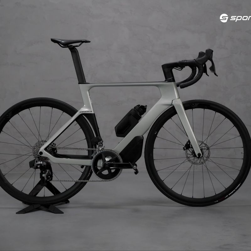 Orbea Orca Aero M31el LTD PWR 2022 argento bicicletta da strada 21