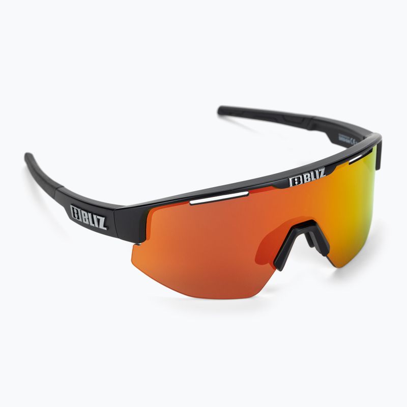Occhiali da sole Bliz Matrix nero/marrone rosso multi