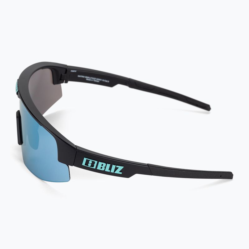 Occhiali da sole Bliz Matrix Small nero/fumo blu ghiaccio multi 4