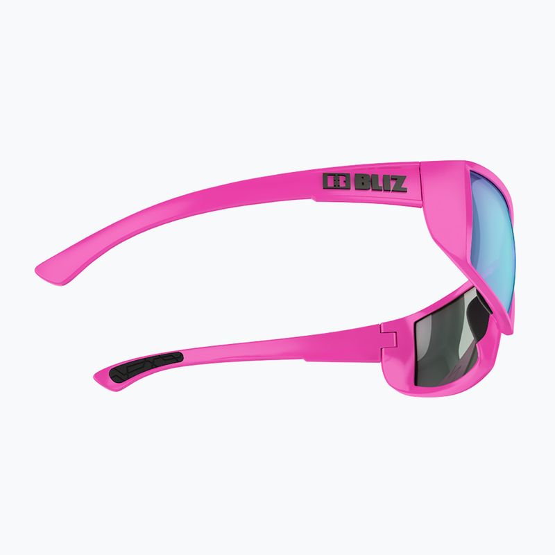 Occhiali da sole Bliz Drift rosa opaco/blu fumo multi 5