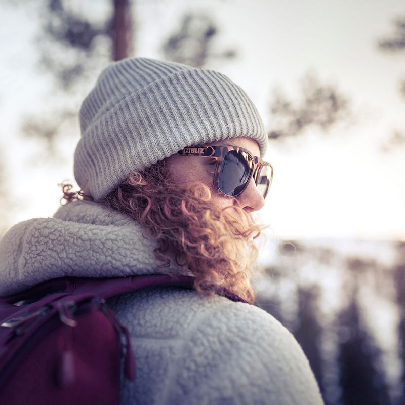 Occhiali da sole Bliz Ace S3 matt demi brown/smoke 12