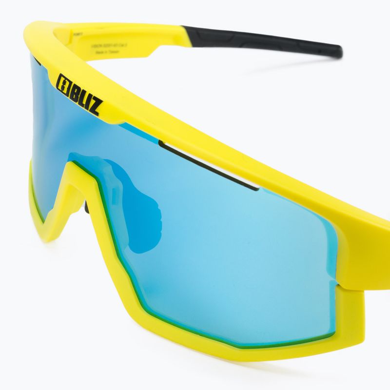 Occhiali da sole Bliz Vision giallo opaco/blu fumo multi 5