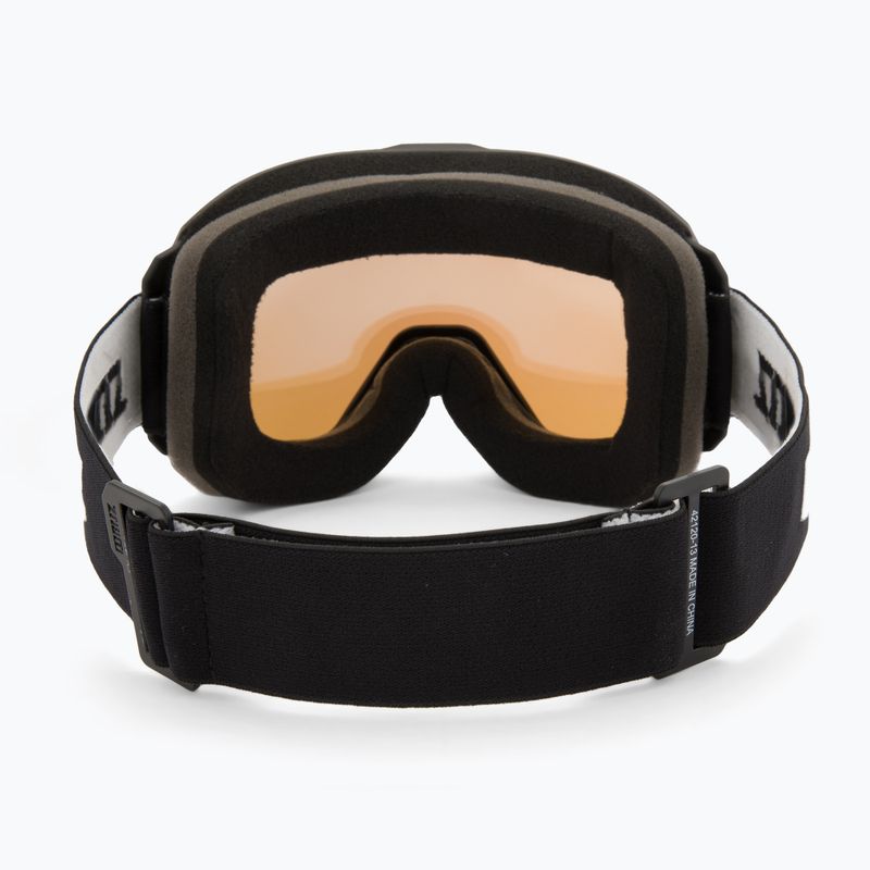 Bliz Rave nero opaco/arancio chiaro blu multi occhiali da sci 3
